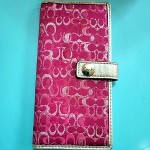 Authentic coach wallet